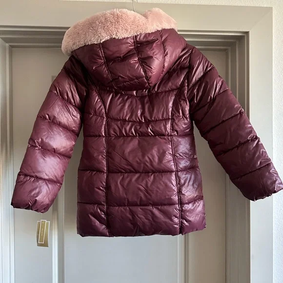 Girls STADIUM PUFFER WITH BIB - Picture 7 of 12